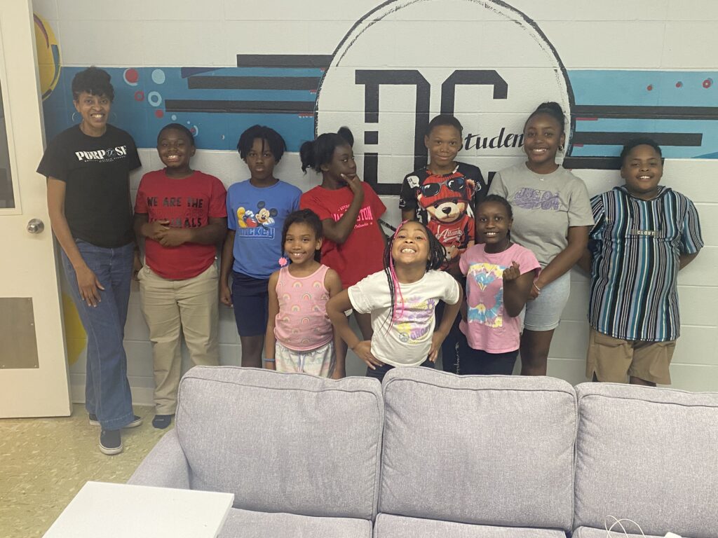Destiny Church International youth group volunteers